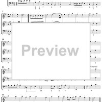 Suite in E Minor Op. 1, No. 6 - Score