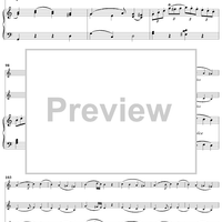 Concertone in C Major, K190 - Piano Score