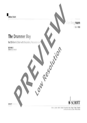 The Drummer Boy - Score