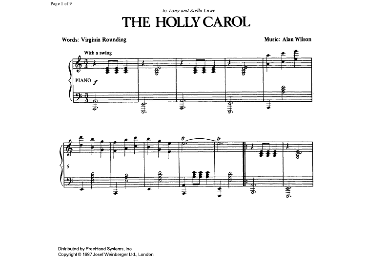 The Holly Carol