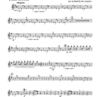 Pavanne (from Symphonette No. 2) - Tenor Sax