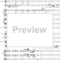 "Misero me!", recitative and "Misero pargoletto", aria, K73e (K77) - Full Score