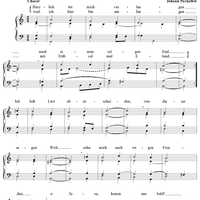 7 Variations on the Chorale "Herzlich tut mich verlagen"