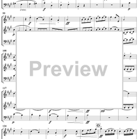 String Trio in A Major, Op. 1, No. 2 - Score