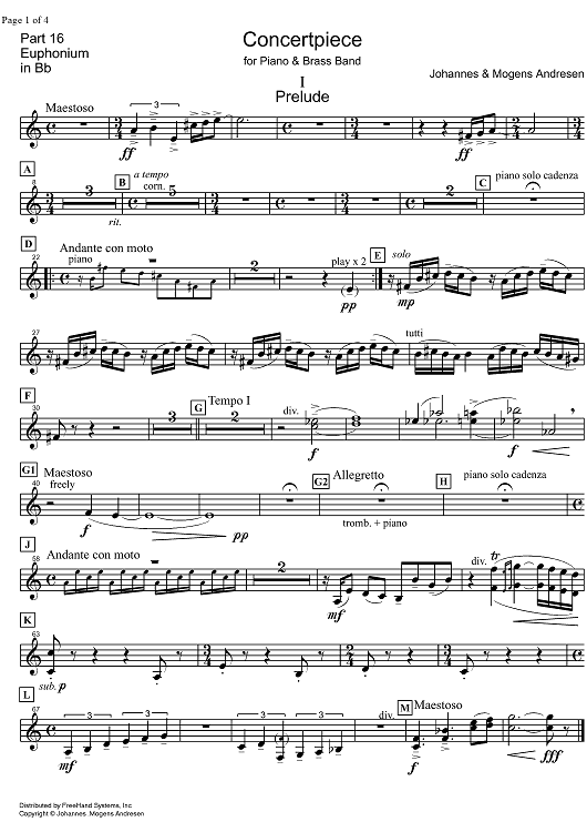 Concertpiece - Euphonium