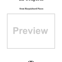 Harpsichord Pieces, Book 4, Suite 21, No.3:  La Couperin
