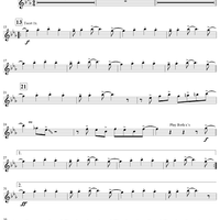 Battle Hymn of the Republic - Tenor Saxophone 2