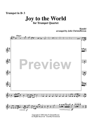 Joy to the World - Trumpet 3
