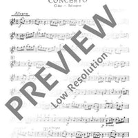 Concerto G Major - Violin I