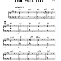 Time Will Tell - Piano