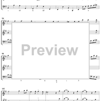 Suite in E Minor Op. 1, No. 6 - Score