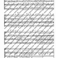 1. String quartet - Score and Parts
