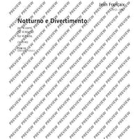 Notturno e Divertimento - Score and Parts