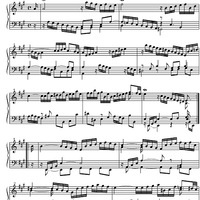 Suite A Major BWV 832