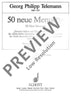 50 new Menuets - Basso Continuo