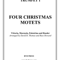 Four Christmas Motets - Trumpet 1