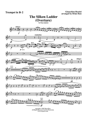 The Silken Ladder Overture - Trumpet 2