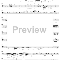 Sonata No. 5 in F Major - Basso Continuo