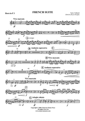 French Suite - Horn 3 in F