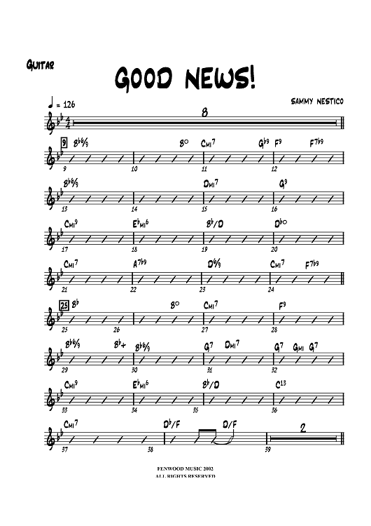 Good News! - Guitar