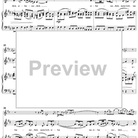 "Erbarme dich, mein Gott", Aria, No. 39 from "St. Matthew Passion" - Piano Score