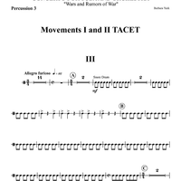 Concerto For Tuba - Percussion 3