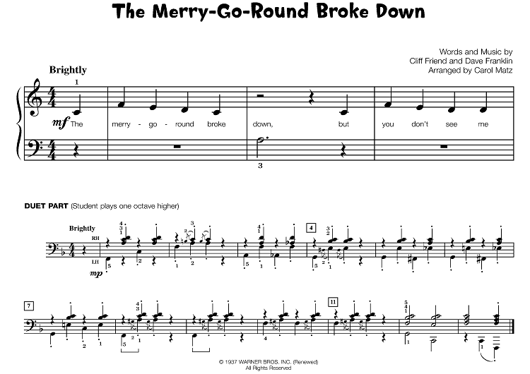 The Merry-Go-Round Broke Down