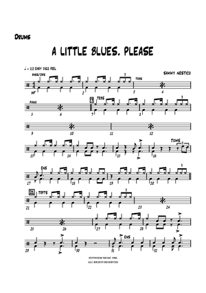 A Little Blues, Please - Drums