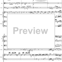 Double Clavier Concerto No. 3 in C Minor, Movement 1   (BWV 1062) - Score