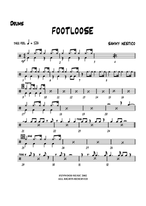 Footloose - Drums