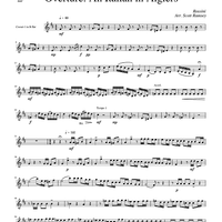 Overture: An Italian in Algiers - Cornet 1/Trumpet 1