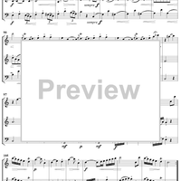 String Trio in C Major, Op.1, No. 1 - Score