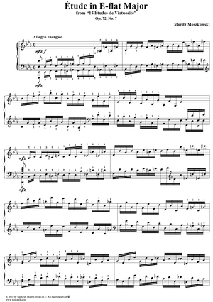 Etude in E-flat Major, Op. 72, No. 7