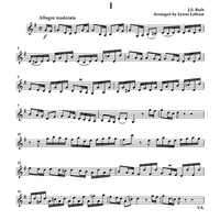 Brandenburg Concerto No. 3 - Violin 1