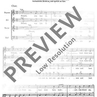 Drei Evangelien-Motetten - Choral Score