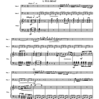 Boats and Ships - Piano Score