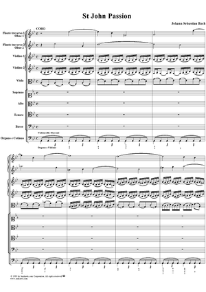 Herr, unser Herrscher - No. 1 from "St. John Passion" BWV245