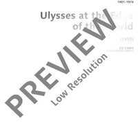 Ulysses at the Edge of the World - Performing Score