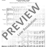 In der Marienkirche - Choral Score