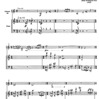 Sonata a Colombina - Score