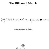 The Billboard March - Tenor Saxophone