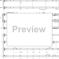 Cantata No. 20: "O Ewigkeit, du Donnerwort" - Full Score