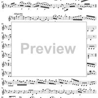 Sonata in D Major, Op. 5, No. 2 - Violin 1