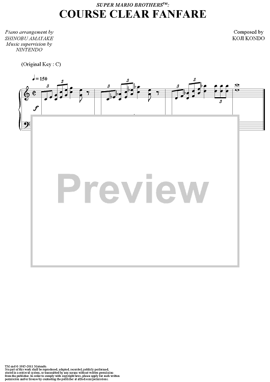 Paper Mario: Color Splash - Farewell Sheet music for Piano (Solo)