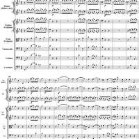 Brandenburg Concerto No. 4: Andante - Score