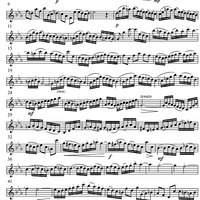 Prelude and Fugue No. 5 KV404A - Oboe