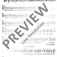 Fröhlicher Jahrmarkt - Choral Score