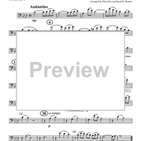 Arioso From "Cantata No. 156" - Trombone 1