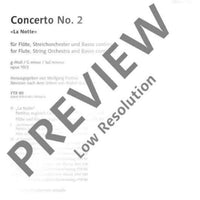 Concerto No. 2 G minor - Score and Parts