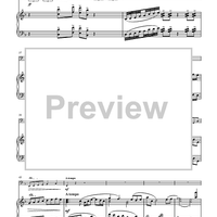 Three Moods for Euphonium and Piano - Piano Score